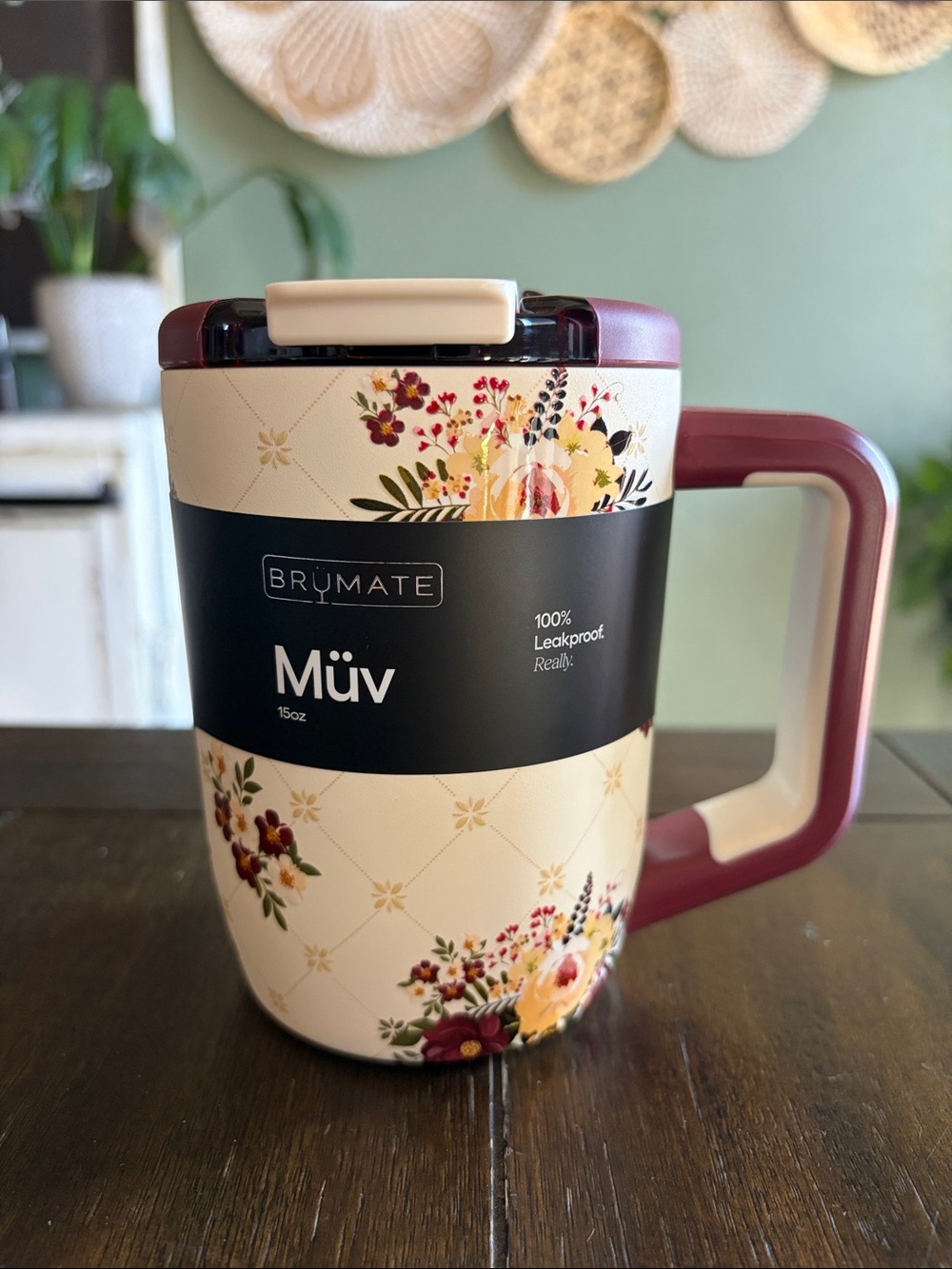 BruMate MUV 15oz Mug in Quilted Florals! New!